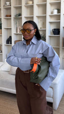 The Oversized Button-Down Shirt: Your MVP