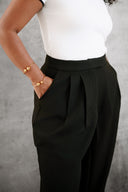 TAILORED WIDE-LEG TROUSERS