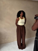 RIBBED TANK TOP - BUTTER YELLOW